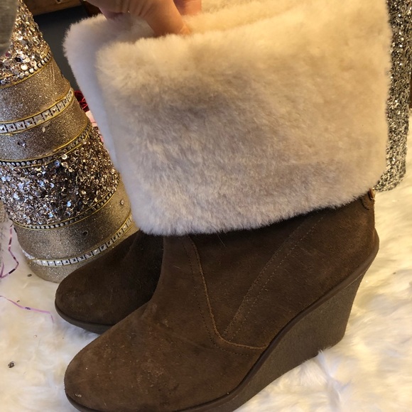 Coach Shoes - Coach wedged boots Coach Shoes - Coach wedged boots